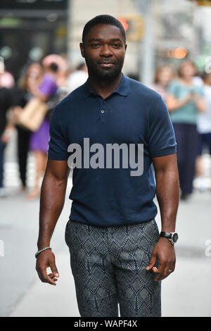Construire Speaker Series, New York, USA - 07 août 2019 - David Oyelowo Banque D'Images