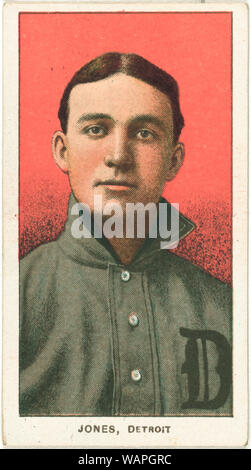 Davy Jones, Tigers de Detroit, carte de base-ball portrait Banque D'Images