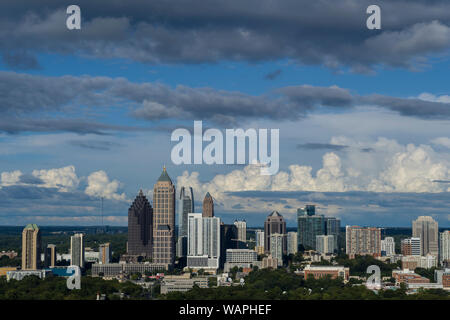 Midtown Skyline, Atlanta, Géorgie Banque D'Images