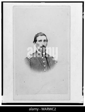 Le Dr John M. Gray, chirurgien de la 39e Régiment de l'Indiana, tête-et-épaules portrait, face à l'avant] / Cox & Clark, Metropolitan Galerie de photographies, Indianapolis Banque D'Images