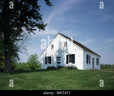 Simulateur d'église, de bataille d'Antietam, près de Sharpsburg, Maryland Banque D'Images