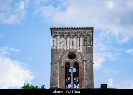 La Cathédrale de Ravello placé sur la Piazza Duomo, à proximité de la Villa Rufolo, centre historique de Ravello, Côte Amalfitaine de l'Italie Banque D'Images