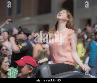 Mai 2013, le Bureau est venu à Scranton, en Pennsylvanie. Après la finale a été filmée (avant diffusion).Beaucoup d'émotion entre cast qui aurait pu être la dernière fois ensemble Banque D'Images