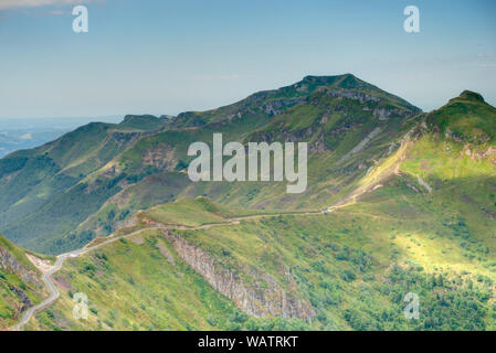 Panorama depuis le Puy Mary, France Banque D'Images