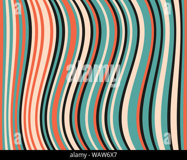 Des lignes ondulées transparente motif géométrique simple, abstract background Banque D'Images