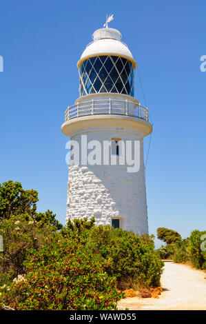 Phare du cap naturaliste est l'un des sites touristiques les plus populaires de la Geographe Bay et de la région de Margaret River - Dunsborough, WA, Australie Banque D'Images