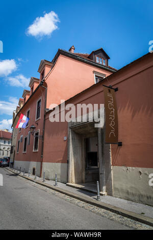 L'extérieur de l'Ivan Mestrovic Atelier, Ville Haute, Zagreb, Croatie Banque D'Images
