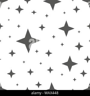 Motif étoile transparente vecteur. Star contexte fondée sur des éléments aléatoires pour la haute définition concept Illustration de Vecteur