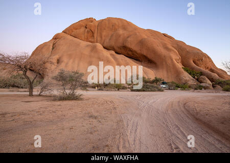 La nature, la Namibie, Paysage, Spitzkoppe, Sunrise, Désert, 30077709 Banque D'Images