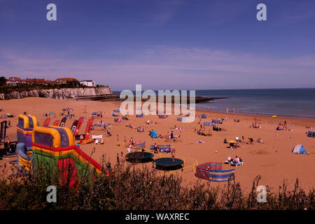 Joss bay dans broadstairs kent south east uk Août 2019 Banque D'Images