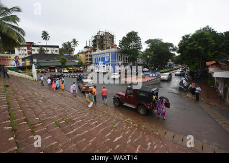 Notre Dame de l'Eglise de l'Immaculée Conception. Panaji, Goa, Inde. Banque D'Images