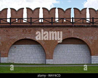 Complexe architectural antique forteresse Tula Kremlin, Russie Banque D'Images