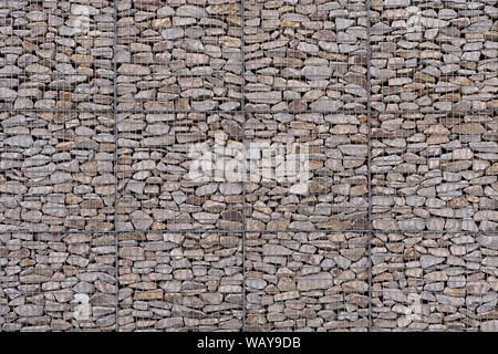 Très grand, gabions à plusieurs étages Banque D'Images