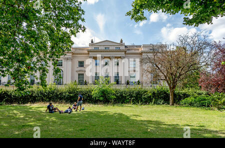 Bâtiment de style Régence dans Regents Park Londres UK Banque D'Images