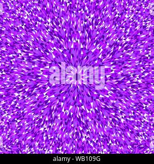 Résumé motif géométrique hypnotique fond mosaïque circulaire - graphique de vecteur polygonale avec des figures géométriques Illustration de Vecteur