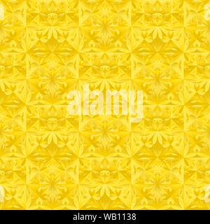 Abstract floral motif de fond - Fond d'écran vector golden transparente Illustration de Vecteur