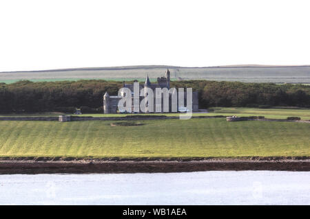 Grande Bretagne, Ecosse, îles Orcades, Shapinsay Isla, Balfour Castle Banque D'Images