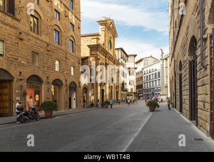 FLORENCE, ITALIE - 23 juin 2014 : vue générale de la vieille ville Banque D'Images