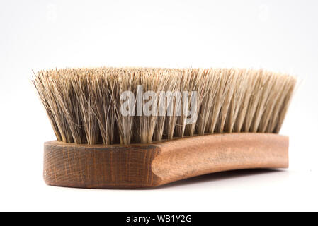 Brosse à polir Chaussures faites avec l'mane Banque D'Images