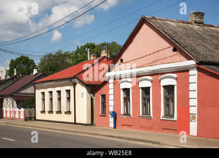 Pervomaiskaya street à Kobryn. De la région de Brest. Bélarus Banque D'Images