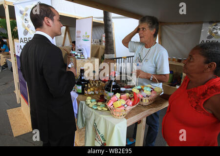 Salvador, Brésil. Août 23, 2019. Climat 2019 BAC SEMAINE à Salvador Patamares dans Hall, Salvador, Bahia. Credit : Mauro Akiin FotoArena/Nassor/Alamy Live News Banque D'Images