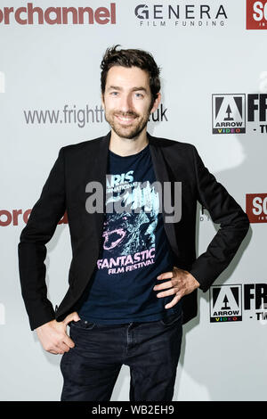 Cineworld Leicester Square, Londres, Royaume-Uni. 23 août 2019. Zach Lipovsky assiste à . Freaks. Photo par Julie Edwards./Alamy Live News Crédit : Julie Edwards/Alamy Live News Banque D'Images