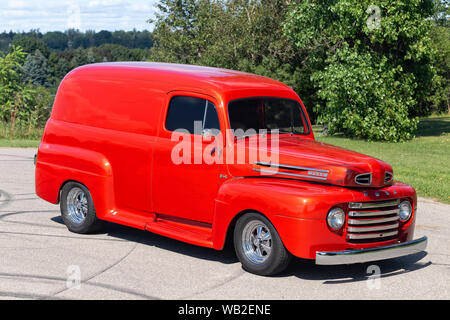 1949 Ford Custom Panel Truck Banque D'Images