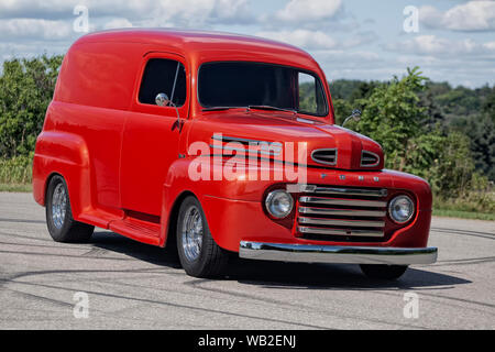 1949 Ford Custom Panel Truck Banque D'Images