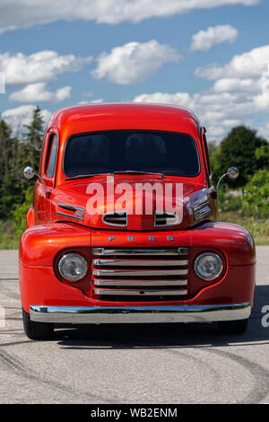 1949 Ford Custom Panel Truck Banque D'Images