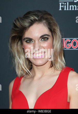 Hollywood, CA. Août 23, 2019. Gina Hughes, à la Premiere de 'Satanic panique" à l'Egyptian Theatre d'Hollywood, Californie le 23 août 2019. Credit : Faye Sadou/media/Alamy Punch Live News Banque D'Images