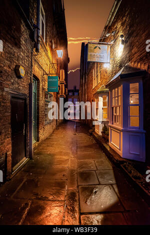 Les ruelles de Thirsk Banque D'Images