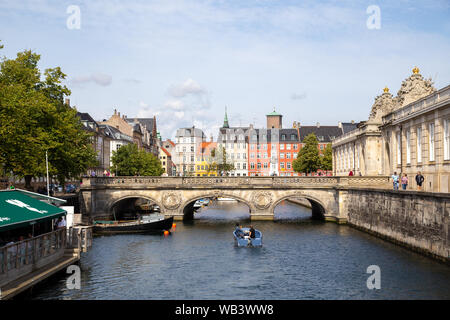 En Bridge à Copenhague, Danemark Banque D'Images