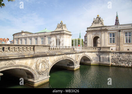 En Bridge à Copenhague, Danemark Banque D'Images