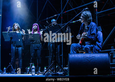 Turin Italie. 23 août 2019. Le groupe de rock anglais spiritualisé effectue sur scène à Spazio 211 au cours de la 'Festival 2019 aujourd'huis'. Banque D'Images