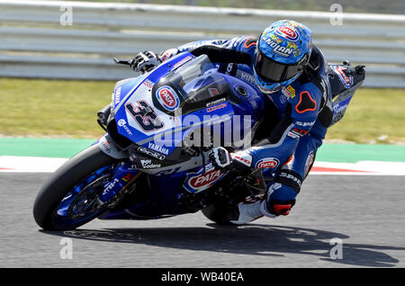 33 Marco MELANDRI lors de Rimini Riviera Pata Round7 World SBK - Race1, Misano Adriatico, Italie, 22 juin 2019, les moteurs - World SuperBike SBK Banque D'Images