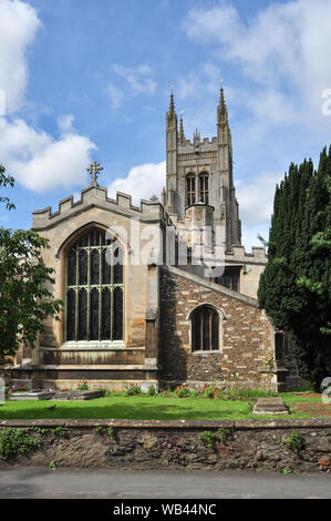 St Marie la Vierge, l'église paroissiale St Neots, Cambridgeshire, Angleterre, RU Banque D'Images