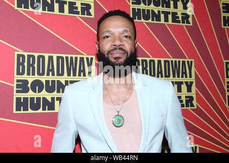 Party d'ouverture pour Broadway Bounty Hunter lieu à (Le) Poisson Rouge de nuit. Avec : Jason Veasey Où : New York, New York, United States Quand : 24 Juillet 2019 Crédit : Joseph Marzullo/WENN.com Banque D'Images