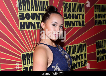 Party d'ouverture pour Broadway Bounty Hunter lieu à (Le) Poisson Rouge de nuit. Avec : Jasmine Forsberg Où : New York, New York, United States Quand : 24 Juillet 2019 Crédit : Joseph Marzullo/WENN.com Banque D'Images