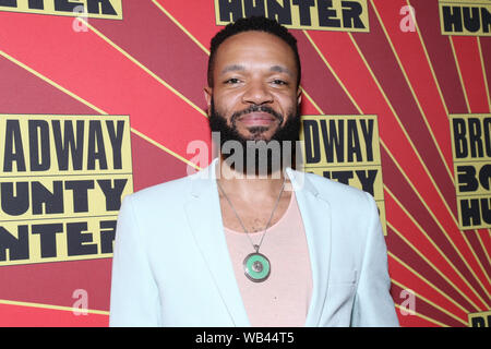 Party d'ouverture pour Broadway Bounty Hunter lieu à (Le) Poisson Rouge de nuit. Avec : Jason Veasey Où : New York, New York, United States Quand : 24 Juillet 2019 Crédit : Joseph Marzullo/WENN.com Banque D'Images