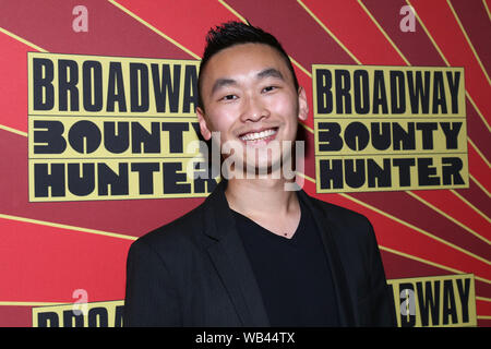 Party d'ouverture pour Broadway Bounty Hunter lieu à (Le) Poisson Rouge de nuit. Avec : Geoffrey Ko Où : New York, New York, United States Quand : 24 Juillet 2019 Crédit : Joseph Marzullo/WENN.com Banque D'Images