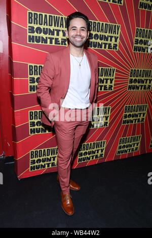 Party d'ouverture pour Broadway Bounty Hunter lieu à (Le) Poisson Rouge de nuit. Avec : Omar Garibay Où : New York, New York, United States Quand : 24 Juillet 2019 Crédit : Joseph Marzullo/WENN.com Banque D'Images