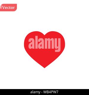 Icône de cœur. Élément Logo illustration. coeur design. collection de couleur. coeur concept. Peut être utilisé dans le web et mobile Illustration de Vecteur