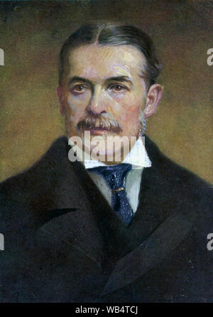 ARTHUR SULLIVAN (1842-1900), compositeur français d'opéra principalement des collaborations avec W.S.Gilbert. Sur 1885 Banque D'Images