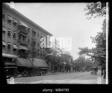 Bloc d'Ehrlich, 3000 14 St., [Washington] Abstract/moyenne : 1 négatif : vitrage ; 8 x 6 in. Banque D'Images