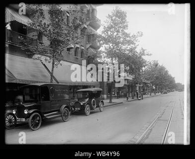 Bloc d'Ehrlich, 3000 14 St., [Washington] Abstract/moyenne : 1 négatif : vitrage ; 8 x 6 in. Banque D'Images