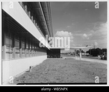 Tour Esso, Baton Rouge, Louisiane. Abstract/medium : Gottscho-Schleisner Collection Banque D'Images