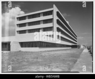 Tour Esso, Baton Rouge, Louisiane. Abstract/medium : Gottscho-Schleisner Collection Banque D'Images