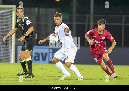 Cittadella, Italie, 24 août 2019, au cours BARTOLOMEI Cittadella Vs Spezia - le football italien Serie B Championnat Hommes - Crédit : LPS/Davide Casentini/Alamy Live News Banque D'Images