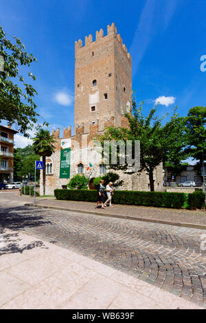 TRENTO, ITALIE - 19 juillet 2019 - Torre Vanga, siège de la Musée Historique National de l'Alpini Banque D'Images