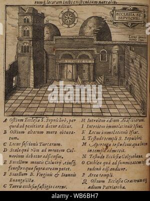 Ecclesia SS Sepulchri - Cootwijck Johannes Van - 1619. Banque D'Images
